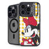 Disney Minnie Mouse Profile Yellow Dots iPhone 15 Pro Kickstand Case